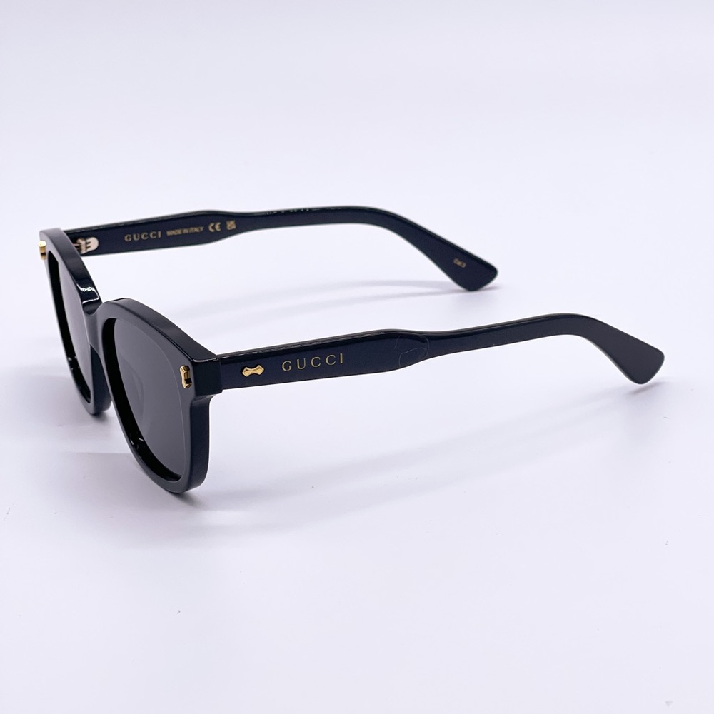 NEW GUCCI GG1264S 001 BLACK UNISEX SUNGLASSES GUCCI - Picture 5 of 11